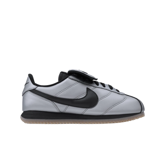 Nike Cortez Leather SE Metallic Cool Gray Black HQ3490-099