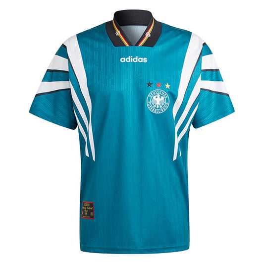 Adidas Germany 1996 Away Mens Soccer Jersey Big Sur Green Asia-Fit IT7751