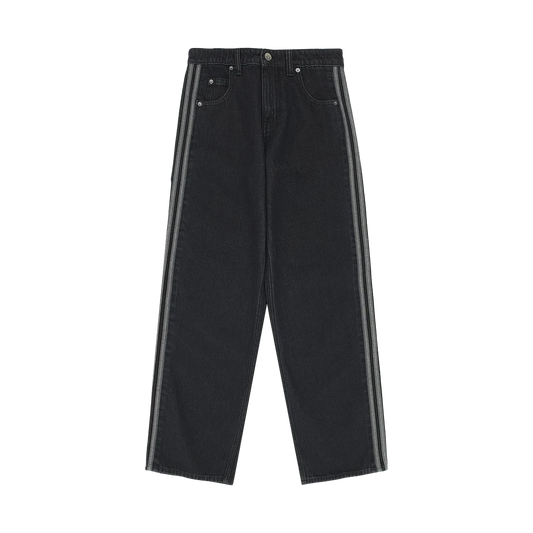 Adidas Firebird Adicolor Denim Pants Black KD1497
