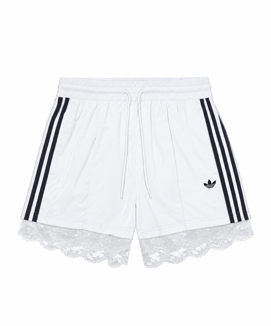 Adidas Lace Trimmed 3-Stripe Short Pants White IL2420