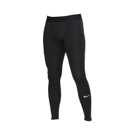 Nike Pro Dry Fit Fitness Tights M - Black White FB7953-010