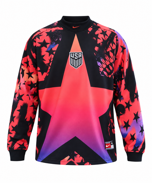 Nike Soccer T-shirt USMNT Authentic Goalkeeper Long-Sleeve Shirt IO0786-010