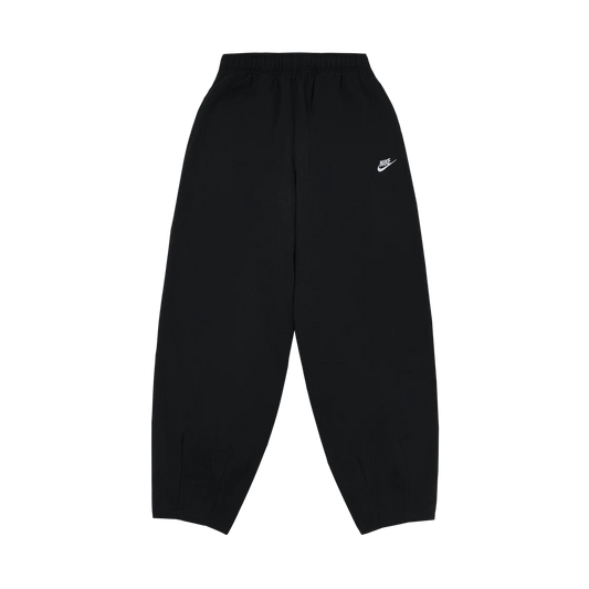 Nike Club Fleece Oversized French Terry Pants M Black White  HJ1823-010
