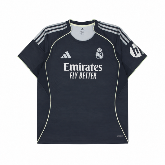Adidas Real Madrid 25 26 Away Jersey Legend Ink JJ4182