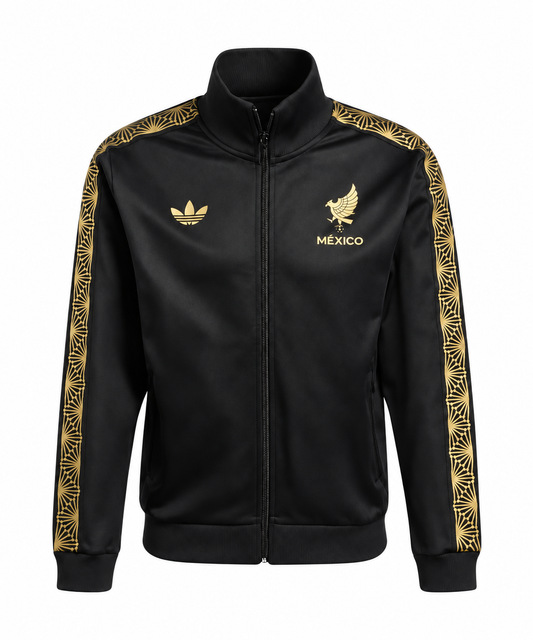 Adidas Originals Mexico Black Gold Track Top Jacket